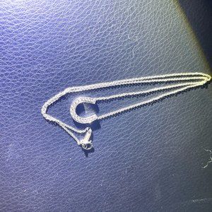 Genuine Tiffany & Co. Diamond Horseshoe Necklace